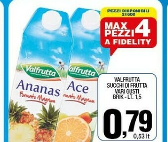 Sigma Succhi di frutta offerta