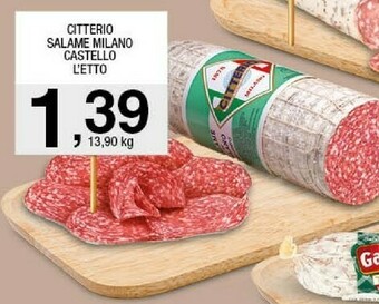 Sigma Salame milano offerta