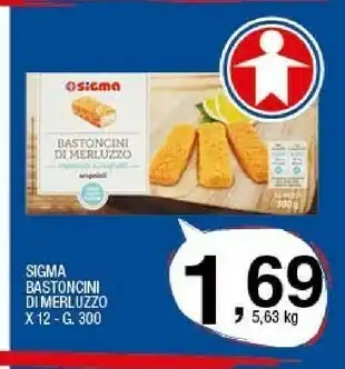 Sigma Bastoncini di pesce offerta