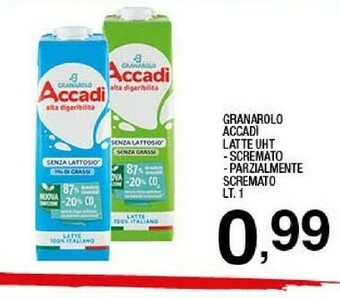 Sigma Latte granarolo offerta