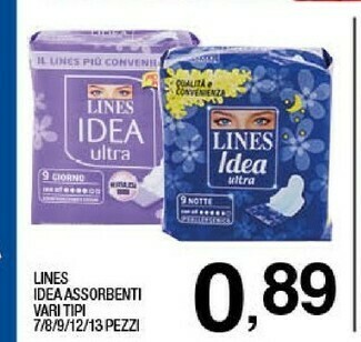 Sigma Assorbenti lines offerta