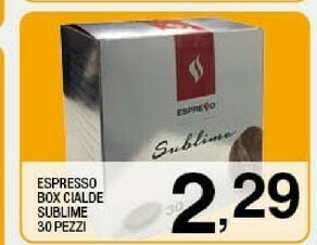 Sigma Cialde caffè offerta