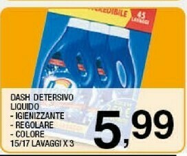 Sigma Detersivo lavatrice offerta