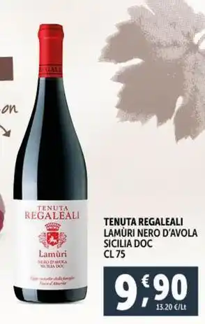 Deco Supermercati Tenuta regaleali lamuri nero d'avola sicilia doc offerta