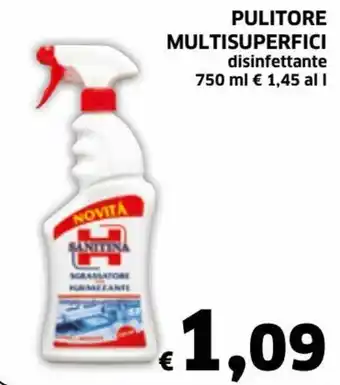 Pulitore Multisuperfici 750ml