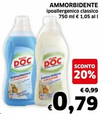 Ecu Discount Doc Ammorbidente 750ml offerta