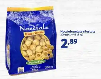 Madre Sole Nocciole pelate e tostate 200g