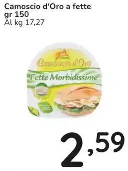 Famila Camoscio d'oro a fette offerta