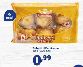 Dolcetti all'albicocca 250g