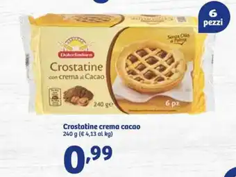 Crostatine crema cacao 240g