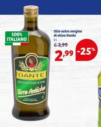 In'S Mercato Dante Olio extra vergine di oliva 1L offerta