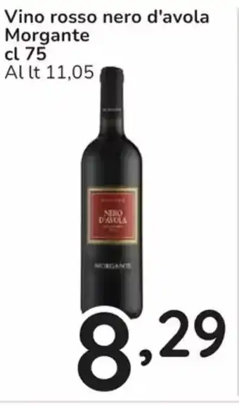 Famila Vino rosso nero d'avola Morgante offerta