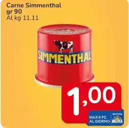 Famila Carne simmenthal offerta