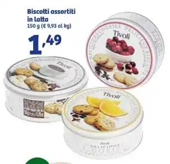In'S Mercato Biscotti assortiti in latta 150g offerta