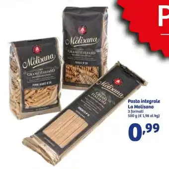 In'S Mercato La Molisana Pasta Integrale 500g offerta