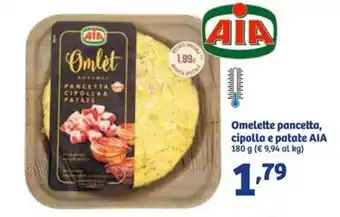 In'S Mercato Aia Omelette pancetta, cipolla e patate 180g offerta