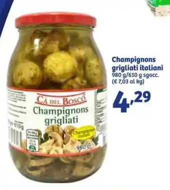 Cà del Boscó Champignons grigliati italiani 980g/610g