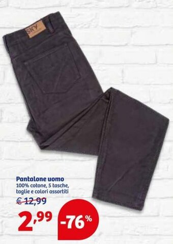 In'S Mercato Pantalone uomo offerta