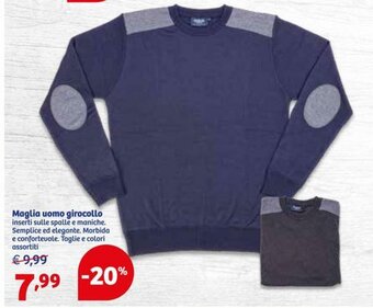 In'S Mercato Maglia uomo girocollo offerta