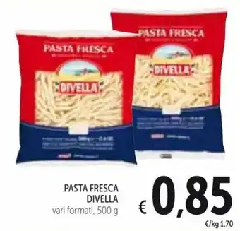 Spazio Conad Divella Pasta Fresca Vari formati 500 g offerta