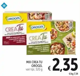 Spazio Conad Orogel Mix Crea Tu 320 g offerta