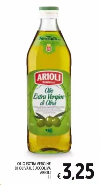 Spazio Conad Arioli Olio Extra Vergine Di Oliva Il Succoliva 1l offerta