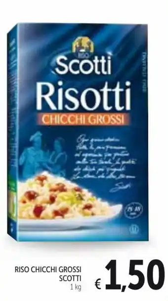 Spazio Conad Scotti Riso Chicchi Grossi 1 kg offerta