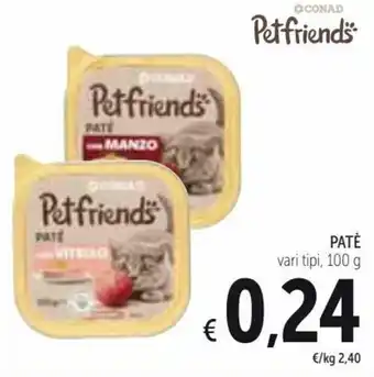 Patè vari tipi 100g