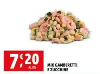 Deco Superfreddo Mix gamberetti e zucchine offerta