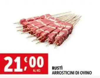 Deco Superfreddo Rustì arrosticini di ovino offerta