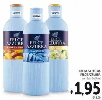 Spazio Conad Felce Azzurra Bagnoschiuma Vari tipi 650 ml offerta