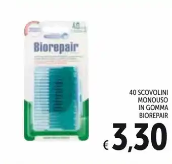Spazio Conad Biorepair 40 Scovolini Monouso in Gomma offerta