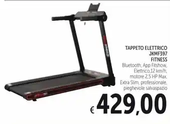 Spazio Conad Fitness Tappeto Elettrico JKMF397 offerta