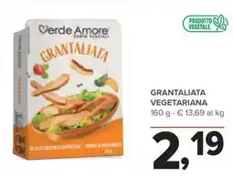 Todis Verde amore grantaliata vegetariana offerta