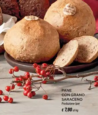 Iper La Grande Pane saracend con grano saraceno produzione iper offerta