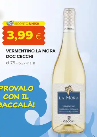 Oasi Vermentino la mora doc cecchi offerta