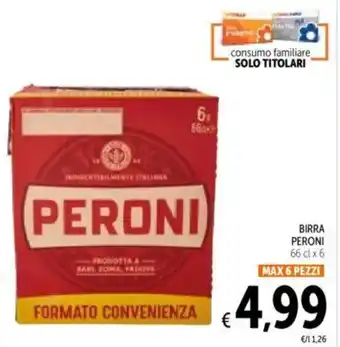 Spazio Conad Birra PERONI offerta