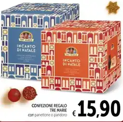 Spazio Conad Confezione regalo TRE MARIE offerta