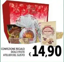 Spazio Conad Confezione regalo dolci feste sapori atelier del gusto offerta