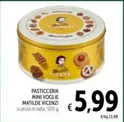 Spazio Conad Pasticceria mini voglie MATILDE VICENZI offerta