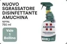 Coop Nuovo sgrassatore disinfettante AMUCHINA offerta