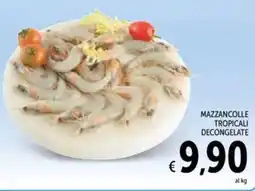 Spazio Conad Mazzancolle tropicali decongelate offerta