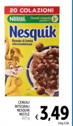 Spazio Conad Cereali integrali nesquik NESTLÉ offerta