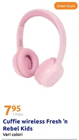 Action Cuffie wireless Fresh 'n Rebel Kids offerta