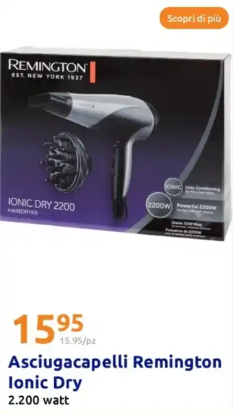 Action Asciugacapelli Remington Ionic Dry offerta
