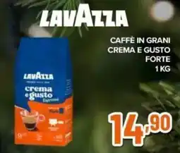 Expert LAVAZZA Caffè in grani crema e gusto forte offerta