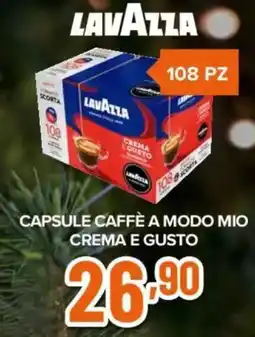 Expert LAVAZZA Capsule caffè a modo mio crema e gusto offerta