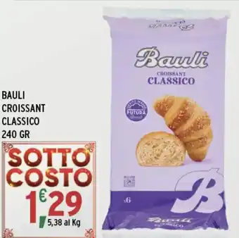 Gecop Bauli croissant classico offerta