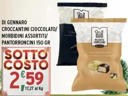 Gecop Di gennaro croccantini cioccolato/ morbidini assortiti/ pantorroncini offerta