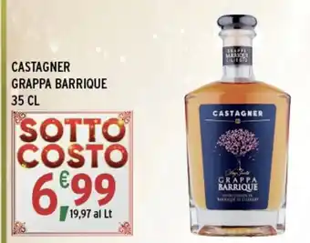 Gecop Castagner grappa barrique offerta